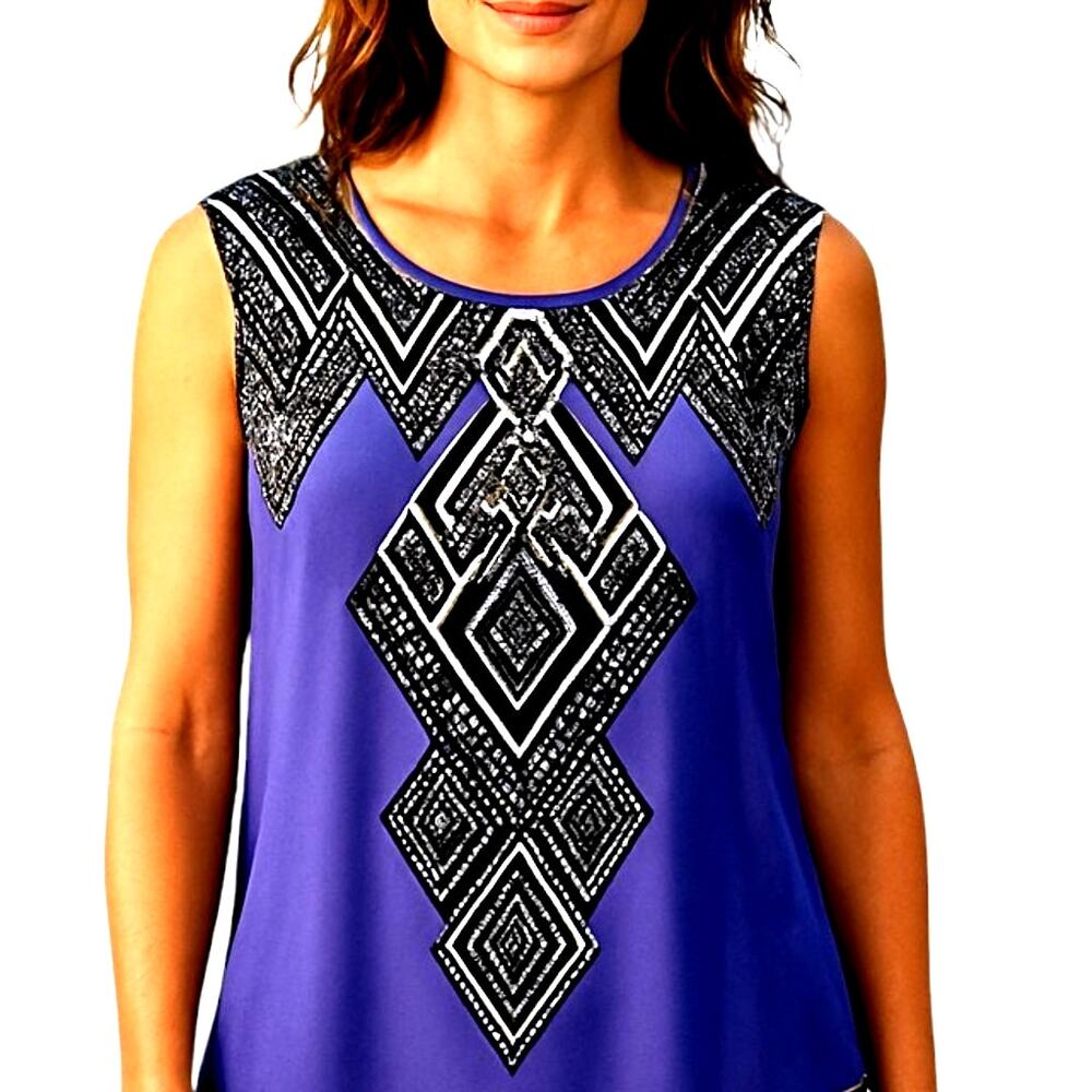 J M Collection XL Women's Sleeveless Maxi BOHO Sun Dress Miss 16 18 Extra Large